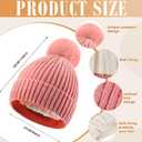 Syhood 16 Pcs Winter Warm Sets for Women Warm Beanies Hat Touchscreen Gloves Long Scarf Ear Muff Winter Gifts for Women Men (Lively)