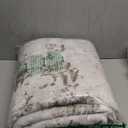 5x7 Area Rugs Modern Abstract Faux Wool Rug Ultra-Soft Low Pile Accent Rug Stain Resistant Washable Rugs Carpet for Bedroom with Non Slip Backing, Taupe/Beige