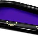 Aoriher Wednesday Party Decoration Halloween Purple Inflatable Coffin 52 Inch Cooler Fake Coffin Floatie Drink Ice Chest Buffet Bucket Beverage Cooler for Pool Picnic Barbecue Holiday Party Supplies