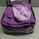 yescool Weighted Blanket for Adults (20 lbs, 60” x 80”, Purple) Cooling Heavy Blanket for Sleeping Perfect for 190-210 lbs, Queen Size Breathable Blanket with Premium Glass Bead, Machine Washable