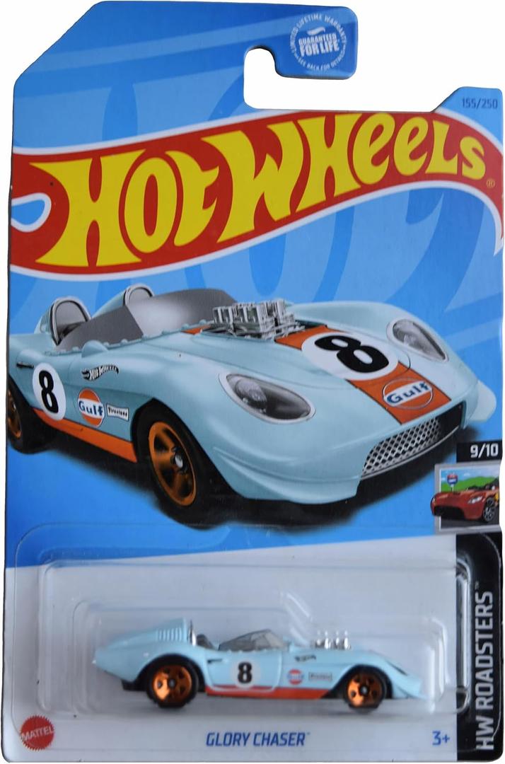 Hot Wheels Glory Chaser, HW Roadsters 9/10 [Blue] 155/250