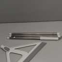 Multifunction Magic Broom, Squeegee Broom for Floor, Rubber Silicone Broom for Floor Cleaning, Magic Broom Sweeper for Living Room, Kitchen, Bathroom-Easy Dry The Glass (Grey, 54 INCH)