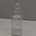 Large Clear Decorative Glass Bottle with Spout and Cork, 32oz, 1 Bottle - Design: COGNAC (3in X 11.9in)