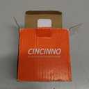 CINCINNO Discus Padlock with Key, 6 Pack Stainless Steel Storage Lock with 2-3/4 in. Wide, 3/8 in. Diameter Shackle, Heav Duty Disc Lock for Storage Unit, Sheds, Garages and Fence