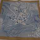 SARO LIFESTYLE Oceanic Octo-Hug Throw Pillow Cover