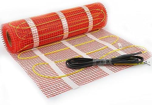 20 sqft HEATIT Warmmat Electric Radiant Self-adhesive Floor Heat Heating System