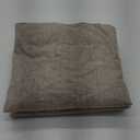 Joydeco 100% Blackout Curtains for Bedroom - Nature Linen 96 Inch Long Rod Pocket & Back Tabs Living Room Drapes, Light Blocking 2 Panels Set, Thermal Insulated Room Darkening Window Curtains