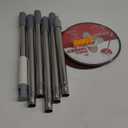 Pole Sander for Drywall, 86-inch Manual Hand Drywall Sander with Extension Pole. Perfect for Painting, Complete with 5pcs Sanding Sheets (80, 100, 120, 180, 240 Grit)