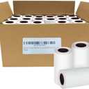 Thermal Printer Paper Rolls compatible with Zebra Printer ZQ520, QL420, RW420, ZQ500, P4T  80 Feet Thermal Receipt Paper - 50 Rolls  NOT Label