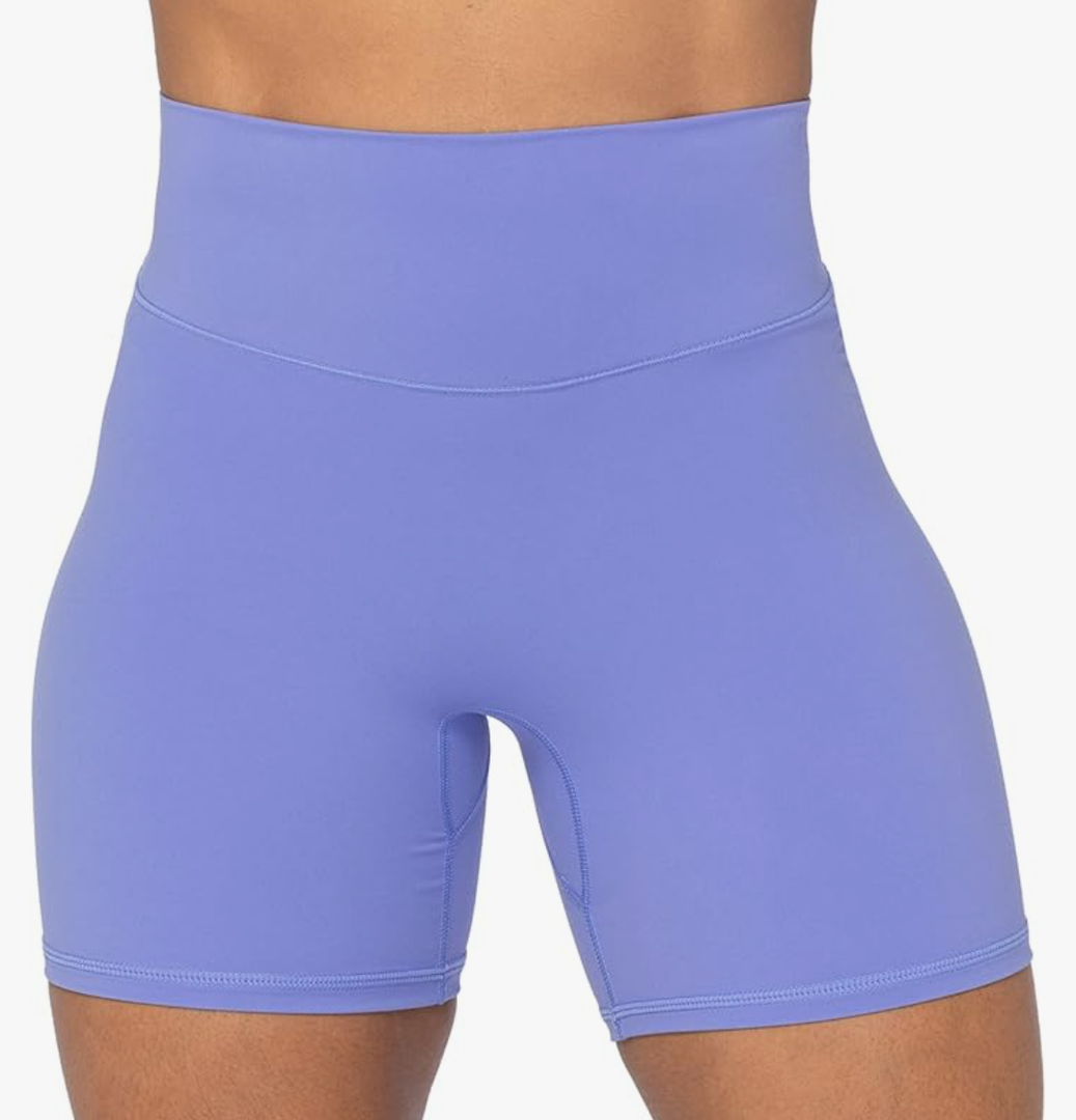 Sunzel High Waist Mini Flared Leggings for Women, Tummy Control Casual Flare Yoga Pants for Yoga Workout Gym Size Medium