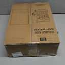 LOL-FUN Wooden Baby Walker with Double-Sided Busy Board, Push Walker for Baby with Adjustable Speed Wheels, Activity Learning Walker for Boys 12 Months