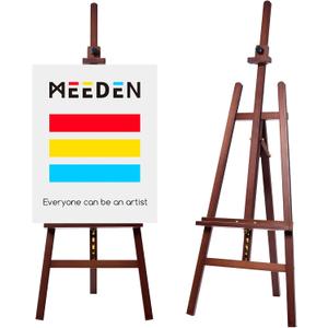 MEEDEN Art Wooden Easel Stand: Solid Beechwood, Can Hold Canvas up to 43"