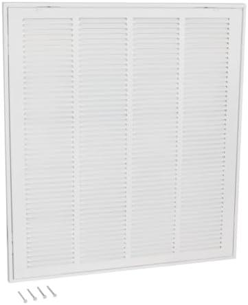 White Return Air Vent Cover for Wall or Ceiling, 28"x 19"Air Return