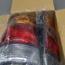 Right+Left Rear Tail Brake Light Lamp Tail Light Replacement For Toyota Tundra 2000-2006 |Access Cab; Std Bed; Amber/Red/Clear Lens | Replace# TO2800129 TO2801129 | 81560-0C010 81550-0C010