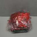 Asano Season 48 Pcs Fake Poinsettia Glitter Flowers and Berry Stems Artificial Red Christmas Flower with Clips Decoration for Xmas Tree Ornaments Party Wreath Decor (Red)