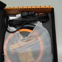 Coffee Mug Warmer, Cup Warmer for Desk with Auto Shut Off Smart Temperature Settings, Electric Beverage Tea Water Milk Heater for All Cups and Mugs, Heating Plate Candle Wax Warmer (Dark Black)