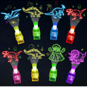 36 PCS Dinosaur Party Favors Dinosaur Birthday LED Light Up Finger Lights Glow in the Dark Dinosaur Party Finger Flashlights Bulk for Goodie Treat Bags Stuffers Dino Theme Birthday Party Supplies