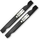 Terre Products, 2 Pack High Lift Lawn Mower Blades, 42 Inch Deck, Compatible with Craftsman LT1000, Ariens, Husqvarna, Poulan, Snapper, Sears, Replacement for 138971, 134149, 138498, 532138971