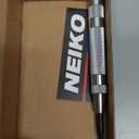 NEIKO 02639A 6-Inch Automatic Center Hole Punch with Adjustable One-Handed Spring Impact, Chrome-Plated Shank, and Premium S2 Steel Tip