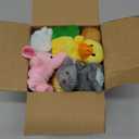 24 Pcs Finger Puppets Set,Soft Plush Finger Puppet Toys for Kids,Storytime Learning Aid,Mini Plush Figures Toy Assortment for Toddlers,Party,Playtime,School