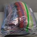 Kaufman Colored Classic Multi-Color Stripe Beach Towel - Oversized Beach Towels for Beach & Pool - Soft & Absorbent for Versatile Use - Large Cotton Towel for Adults & Kids 30" x 60" - 6 Pack