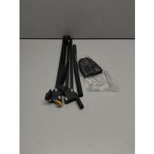 AT2020 Mic Boom Arm Stand with Pop Filter, Compatible with Audio-Technica AT2020, Audio-Technica AT2020V USB Microphone with Cable Sleeve by SUNMON