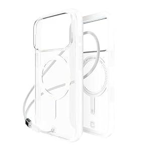 BodyGuardz Ace Pro Compatible with iPhone 17 Pro Case - Shockproof Cover with 18FT Drop Tested - Compatible with MagSafe - Wireless Charging - Responsive Buttons (Cloud White)