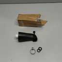 Universal Bathtub Tub Spout with Diverter, Fits 1/2" Slip-Fit Copper Pipe and 1/2" IPS & 3/4" IPS Thread Connections,Bathroom Tub Faucet Replacement with Adapters,PTFE Tape and Hex Wrench(Matte Black)