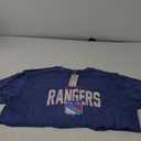Blue 84 Women's NHL Officially Licensed Crop Top T-Shirt Ringspun Team Color, S