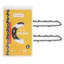 Kohnkdllc 2 Pack 20 inch Chainsaw Chains 3/8" LP Pitch .050" Gauge 70DL for Poulan PP5020 for Echo CS 550 590 72LPX70CQ