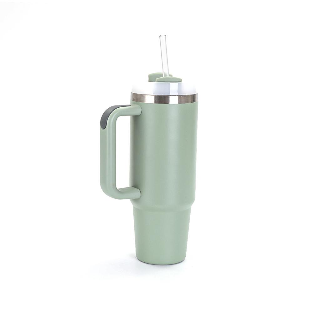 Manna Water Bottle Lid Replacement Manna Water Bottle Lid Manna Push Flip &  
30OZ Double Walls Stainless Steel Auto Tumbler With Straw And Handle