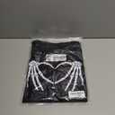 Halloween Sweatshirts for Women:Skull Graphic Crewneck Long Sleeve Tops Lightweight Pullover Sweatshirts (Medium, Black)