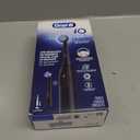 Oral-B Rechargeable Electric Toothbrush, iO2 Starter Kit, 3 Cleaning Modes, Automatic Pressure Sensor to Protect Gums, 2 Brush Heads, Night Black
