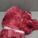 Sleepwish Girls Fluffy Pink Blanket - Decorative Sofa, Couch and Floor Throw - Warm, Cozy, Super Soft Bed or Car Cover - Long Shaggy Hair, Faux Fur, Microfiber Polyester Material - 51 x 63 Inches