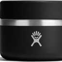Hydro Flask Food Jar – Insulated Stainless Steel, Snack Travel Container for Hot Food, Lunch, & Soup 12 Oz Black