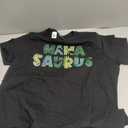 Mama Saurus Mom Dinosaur Three Rex Birthday Boy Girl Family T-Shirt, L