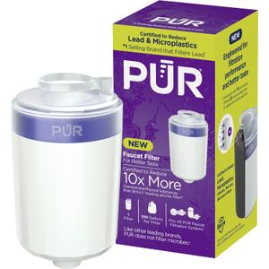 PUR Water Filter Replacement for Faucet Filtration Systems (1 Pack) Compatible with all PUR Faucet Filtration Systems