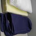 Outdoor Seat Cushion Set-24 x 24 x 6 Inch Outdoor Chair Cushions Set of 2 with Water Resistant & Removable Cover Outdoor Cushions for Patio Furniture Chair Sofa Couch-Blue