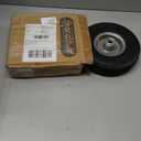 Marathon 33102 8x2" Flat Free, Hand Truck / All Purpose Utility Tire on Wheel, 2.375" Centered Hub, 1/2" Bearings