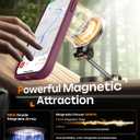 TOCOL for Phone 15 Pro Max Case, Compatible with Magsafe Charger, Full Camera Protection, Drop Protection, Translucent Matte Phone Case for iPhone 15 Pro Max 6.7 inch (Plum)