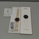 TOOBUR Smart Watch for Women, 40mm HD Smartwatch, Compatible with Android & iOS, Answer/Make Calls, Fitness Watch with Step/Calorie/HR Tracker, IP68, Gorgeous & Comfy, Gift for Women, Beige