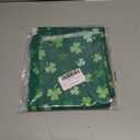 XCHI Green Shamrocks St. Patrick's Day Tablecloth Rectangle Table Cloth Washable Table Covers for Indoor Dining Home Party Decorations 60x120 Inch