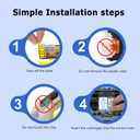 35 36 Ink Cartridges Replacement for Canon PGI-35 Black CLI-36 Color Ink Cartridge PGI35 CLI36 Ink to Work with PIXMA iP100 TR160, PIXUS Mini260 320 Printer (2 Black, 1 Tri-Color, 3 Pack)