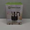 Maestri House Milk Frother, Variable Temp and Froth Thickness DualFro 600 Milk Frother Steamer, 21OZ Smart Touch Control Milk Warmer, Dishwasher Safe, Memory Function for Latte&Hot Chocolate (Black)