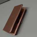 Tekcoo Wallet Case Compatible with iPhone 17 Air (6.6 inch) 2025 Luxury ID Cash Credit Card Slots Holder Carrying Pouch Folio Flip PU Leather Cover [Detachable Magnetic Hard Case] Strap [Rose Gold]