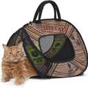 SportPet Designs Pop Open Cat Carrier (Pattern) (20")