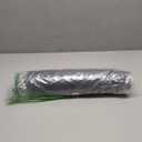 Smiry Half Circle Front Door Mat Outside Entrance, Heavy Duty Sturdy Natural Rubber Doormat, Trap Dirt and Moisture, Low Profile Mats for Indoor Outdoor Entry, Irregular Triangle (29.5x17, Black)