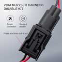 Update VCM Muzzler Harness Disable Kit Compatible with Honda 3.5L V6 Engine with VCM,for Acura 2013+, for Pilot 2009+, for Accord 2008+, for Ridgeline 2007+, for Odyssey 2007+