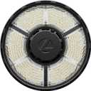 Lithonia Lighting Compact Pro Round LED High Bay Light, accesorio de iluminacin de techo, ajustable 12000/15000/18000 lmenes, seleccionable 4000K/5000K, UVOLT 120-347V, negro (CPRB ALO13 UVOLT SWW9