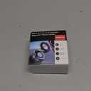 Upgraded 360 Nano Gel Vacuum Magnetic Phone Holder, Car Phone Holder for Magsafe, Suction Cup Phone Mount for Car/for iPhone 17 Pro Max (Black)